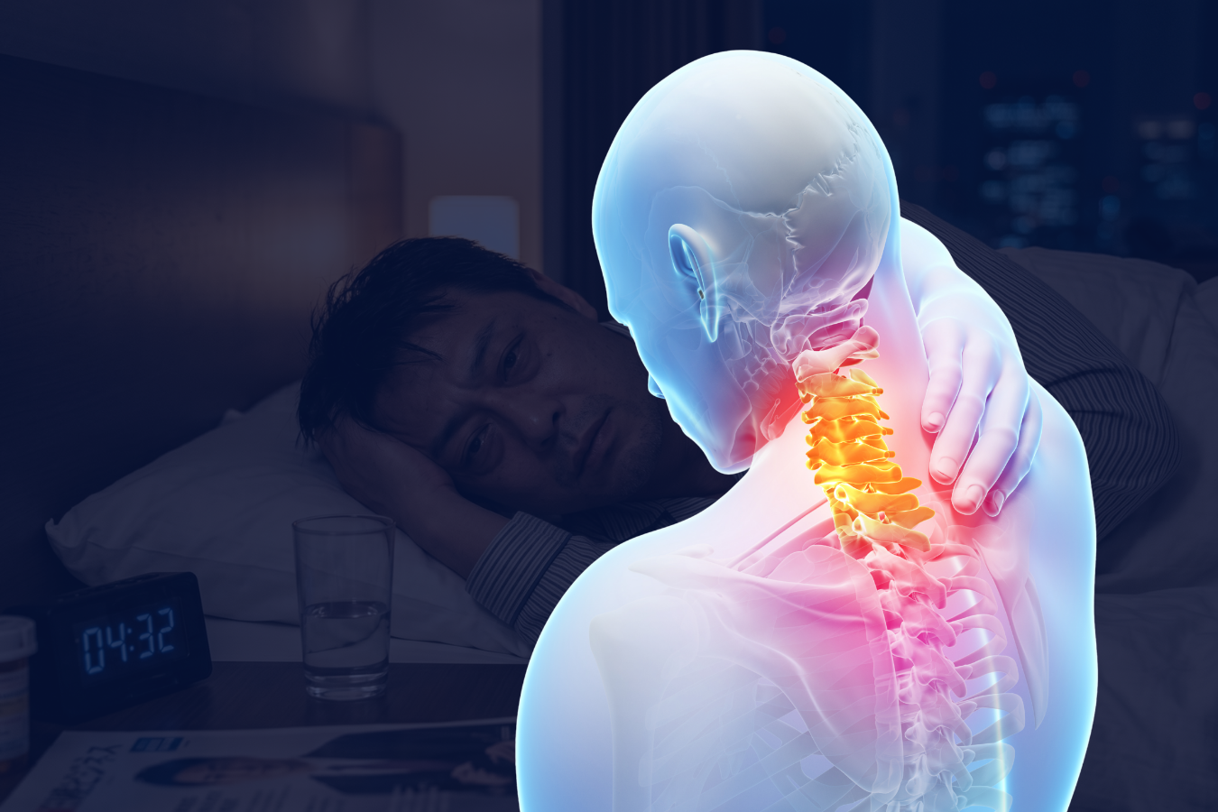 その眠りの浅さ・不眠症、脳疲労が原因